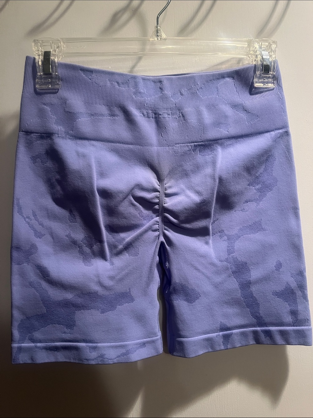 Aurola Lavender Seamless High-Waist Women’s Shorts NWOT - Picture 3 of 4